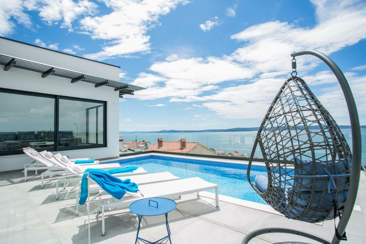 Holiday Home Olive Exclusive - 8 People, Heated Pool, Okrug Gornji, Sea View Τρογκίρ Εξωτερικό φωτογραφία